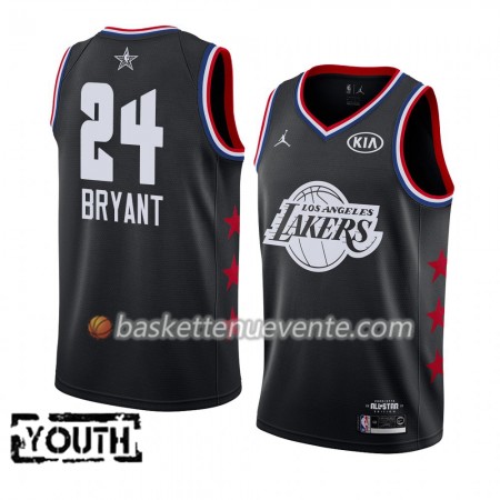 Maillot Basket Los Angeles Lakers Kobe Bryant 24 2019 All-Star Jordan Brand Noir Swingman - Enfant